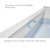 Whitehaus Alcove Soaking Bathtub With Right Hand Drain - White - WHAB6030-R-WH