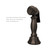 Whitehaus Vintage III Plus Bridge Faucet with Long Gooseneck Swivel Spout, Lever Handles and Solid Brass Side Spray - Oil Rubbed Bronze - WHKBTLV3-9101-NT-ORB