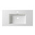 Blossom Acrylic Top-Mount Sink 36×18 - White - A10 3618 25