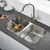 Oakland 31-1/2" X 18-1/8" Undermount Premium Stainless Steel 50/50 Double Bowl Kitchen Sink - KSU321899