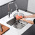 Oakland 18" X 18" Square Undermount Premium Stainless Steel Single Bowl Kitchen Sink - KSU18188