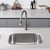 Oakland 23" X 18" x 9" Undermount Heavy Duty Stainless Steel Single Bowl Kitchen Sink - KSU23189T