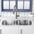 Oakland 31-1/4" X 20-1/2" Undermount Heavy Duty Stainless Steel 30/70 Double Bowl Kitchen Sink - KSU322179T