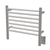 Amba Jeeves Model H Straight 24" Wide 7 Bar Hardwired Towel Warmer in Polished Stainless - HSP-24