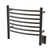 Amba Jeeves Model H Curved 24" Wide 7 Bar Hardwired Towel Warmer in Oil Rubbed Bronze - HCO-24