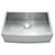 Oakland 30" x 20" x 9" Apron Front Farmhouse Stainless Steel Single Bowl Kitchen Sink - KSF30209S