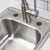 Oakland 17" X 22" Drop-In Top Mount Premium Stainless Steel Single Bowl Kitchen Sink - KST17228-3