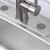 Oakland 25" x 22" x 8" Drop-In Top Mount Premium Stainless Steel Single Bowl Kitchen Sink, 4 holes - KST25228-4