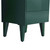Fine Fixtures Venezian Vanity Cabinet 20" Wide - Green With Rose Gold Handle - VN20GN