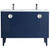 Fine Fixtures Venezian Vanity Cabinet 48" Wide - Navy Blue With Polished Chrome Handle - VN48NB
