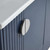 Fine Fixtures Venezian Vanity Cabinet 48" Wide - Navy Blue With Polished Chrome Handle - VN48NB