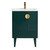 Fine Fixtures Venezian Vanity Cabinet 24" Wide - Green With Satin Brass Handle - VN24GN Fine Fixtures Venezian Vanity Cabinet 24" Wide - Green With Satin Brass Handle - VN24GN