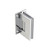 Flusso Wall To Glass Self Centering Shower Door Hinge in Chrome - 10.WGH.5006CP