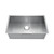 Oakland 27" x 18" 93 Degree Sharp Edge Handmade Undermount Single Bowl Stainless Steel Kitchen Sink - KSH27189R