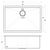 Oakland 30" x 18" Zero Radius Fabricated Undermount Single Bowl Stainless Steel Kitchen Sink - KSH301810S