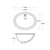 Oakland 15" X 12" Oval Undermount Ceramic Bathroom Sink with Overflow Drain - White - LVU1512W