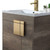 Fine Fixtures Shawbridge Vanity Cabinet 48" Wide - Shadow Grey With Satin Brass Hardware - SH48GR Fine Fixtures Shawbridge Vanity Cabinet 48" Wide - Shadow Grey With Satin Brass Hardware - SH48GR