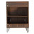 Fine Fixtures Opulence Vanity Cabinet 24 Inch Wide - Walnut Ebony With Polished Chrome Hardware - OL24WB