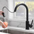 Oakland Single Handle Pull-down Kitchen Faucet - Matte Black - KSK1120MB
