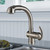 Oakland 13" High Single Handle Pull-out Kitchen Faucet In Brushed Nickel - KSK1110BN