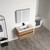 Blossom Annecy 36" Wall Hung Vanity With Acrylic Sink - Maple Strip - V8040 36 13 A