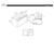 Blossom Bergen 24" Wall Hung Vanity (Dual LED Illuminated) With Acrylic Sink - Brown Walnut - V8037 24 11 A