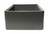 ALFI Grey Matte Workstation 30" x 20" Single Bowl Step Rim Fireclay Farm Sink with Accessories - ABFS3020-GM