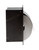ALFI PVD Brushed Black Stainless Steel Recessed Toilet Paper Holder with Cover - ABTPP77-BB