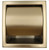 ALFI PVD Brushed Gold Stainless Steel Recessed Toilet Paper Holder with Cover - ABTPP77-BG