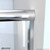 Dreamline Alliance Pro LT 56-60 in. W x 57 3/8 in. H Semi-Frameless Bypass Sliding Tub Door in Chrome and Clear Glass - TDAT60W570VXX01