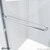 Dreamline Alliance Pro 56-60 in. W x 76 3/8 in. H Semi-Frameless Bypass Sliding Shower Door in Brushed Nickel and Rain Glass - SDAL60W760RXR04