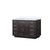 Lexora Abbey 48 inch W Black Oak Vanity Cabinet and Cultured Marble Top - LVA48SJ300