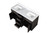 Lexora Abbey 60 inch W Black Oak Double Sink Vanity Cabinet and Carrara Marble Top - LVA60DJ100