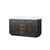 Lexora Abbey 60 inch W Brown Oak Double Sink Vanity Cabinet and Carrara Marble Top - LVA60DK100