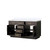 Lexora Abbey 60 inch W Brown Oak Double Sink Vanity Cabinet and White Quartz Top - LVA60DK200