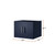Lexora Geneva 24 in. W Navy Blue Wall Mount Bath Vanity Cabinet - LVG24SE000