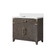 Lexora Laurel 36 inch W Brown Oak Vanity Cabinet and Cultured Marble Top - LVL36SK300