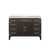 Lexora Laurel 48 inch W Brown Oak Vanity Cabinet and White Quartz Top - LVL48SK200