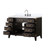 Lexora Laurel 48 inch W Brown Oak Vanity Cabinet, White Quartz Top, and Faucet Set - LVL48SK201