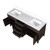 Lexora Laurel 72 inch W Brown Oak Double Sink Vanity Cabinet and White Quartz Top - LVL72DK200
