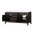 Lexora Laurel 72 inch W Brown Oak Double Sink Vanity Cabinet and Cultured Marble Top - LVL72DK300