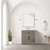 Lexora Laurel 30 inch W Grey Oak Vanity Cabinet, White Quartz Top, and Faucet Set - LVL30SR201