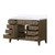 Lexora Laurel 48 inch W Grey Oak Vanity Cabinet and White Quartz Top - LVL48SR200
