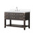 Lexora Norwalk 48 inch W Brown Oak Vanity Cabinet, Cultured Marble Top, and Faucet Set - LVN48SK301