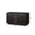 Lexora Abbey 60 inch W Black Oak Double Sink Vanity Cabinet - LVA60DJ000
