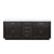 Lexora Abbey 84 inch W Black Oak Double Sink Vanity Cabinet and Cultured Marble Top - LVA84DJ300
