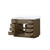 Lexora Abbey 48 inch W Grey Oak Vanity Cabinet and Cultured Marble Top - LVA48SR300