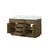 Lexora Abbey 60 inch W Grey Oak Double Sink Vanity Cabinet and Carrara Marble Top - LVA60DR100