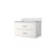 Lexora Castor 30 inch W White Single Bath Wall Hung Vanity Cabinet and Cultured Marble Top - LVC30SA300