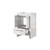 Lexora Lafarre 24 inch W x 20 in D White Bath Vanity Cabinet and Cultured Marble Top - LVLF24SW300